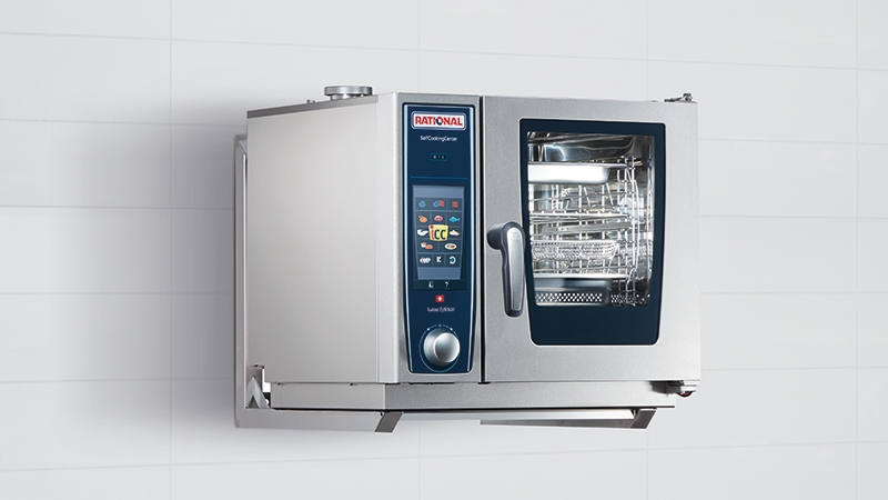 RATIONAL SelfCookingCenter XS 6 2/3 3NAC400 B 50/60 Гц Электроаппарат+ручной душ со встроенным возвр