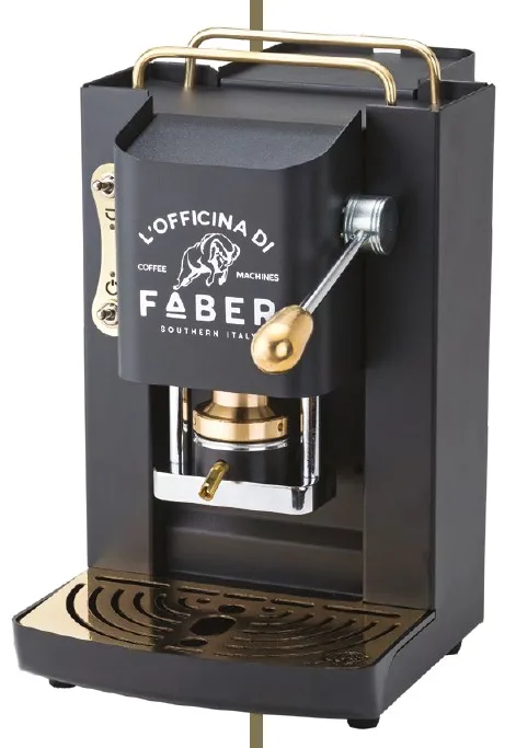 Чалдовая кофемашина Faber PRO DELUXE MAT BLACK ZODIAC