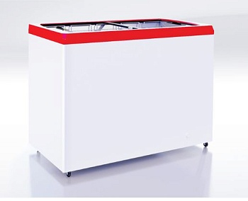 Ларь морозильный ЛВН 400 П (СF 400 F) 5 кор (серый)