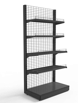 Стеллаж пристенный торговый ФоЭрЭм Системс 1000*500