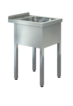 Ванна моечная ВМЦ-С-1/500 (600х700х850)