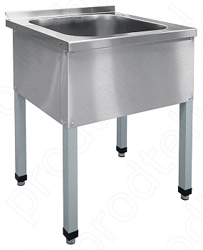 Ванна моечная односекционная Abat ВМП-6-1-5 РЧ (каркас крашеный)