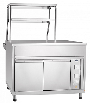 Прилавок для горячих напитков Abat ПГН-70КМ нерж.