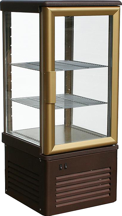 Шкаф холодильный D4 VM 120-1 (R120C) (1015-0102 (бежево-коричневый))