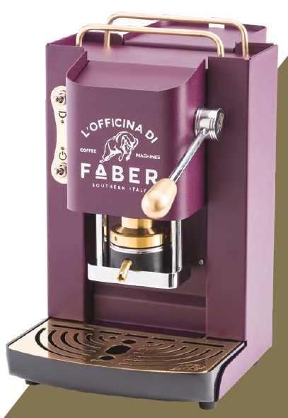 Чалдовая кофемашина Faber PRO DELUXE MAT VIOLET ZODIAC OTT